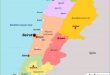 Map of Lebanon